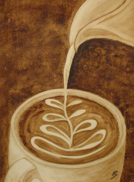Kaffee-Kunst